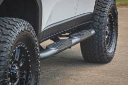 Rough Country Suspension Systems - Rough Country 4.5" Oval Tube Nerf Steps Black for 24-25 Land Cruiser 21018 - Image 4
