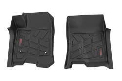 Rough Country Suspension Systems - Rough Country SM21312 Front Floor Liners Black for 23-26 Colorado/Canyon Crew - Image 1