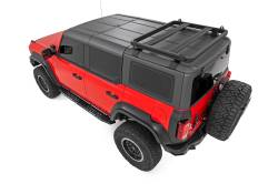 Rough Country Suspension Systems - Rough Country 88204 Fabricated Half Roof Rack Black 21-26 Bronco 4DR - Image 2