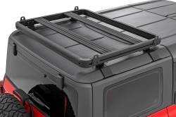 Rough Country Suspension Systems - Rough Country 88204 Fabricated Half Roof Rack Black 21-26 Bronco 4DR - Image 3