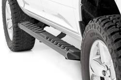 Rough Country Suspension Systems - Rough Country 41003A BA2 Side Step Bars for 09-18 Dodge RAM Truck Crew - Image 1