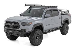 Rough Country Suspension Systems - Rough Country OV2 Running Boards Black for 16-23 Tacoma Crew 14012 - Image 4