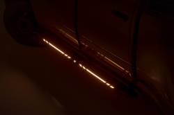 Rough Country Suspension Systems - Rough Country 57009 AC2 LED Running Boards Black 09-26 RAM Trucks Crew - Image 4