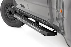 Rough Country Suspension Systems - Rough Country 57009 AC2 LED Running Boards Black 09-26 RAM Trucks Crew - Image 2