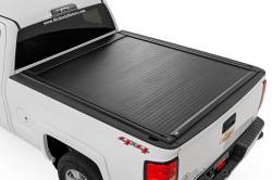 Rough Country Suspension Systems - Rough Country 51129651 Power Retracting Tonneau Cover 14-19 Silver/Sierra 6.6' - Image 1
