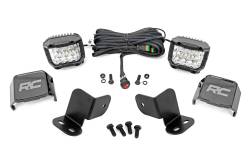 Rough Country Suspension Systems - Rough Country 93215 Rear Cab Mount 3" LED Pod Light Kit for Segway 570 F - Image 1
