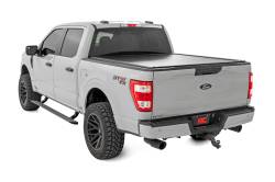 Rough Country Suspension Systems - Rough Country Power Running Boards-Black 15-26 F150/Super Duty Crew ESR71520 - Image 4