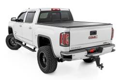 Rough Country Suspension Systems - Rough Country 25000 TR2 Side Step Bars Black 07-19 Silverado/Sierra Crew - Image 3