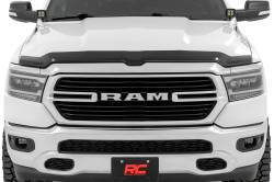 Rough Country Suspension Systems - Rough Country HP20010-RCGB Hood Deflector Shield Black for 19-26 RAM 1500 - Image 2