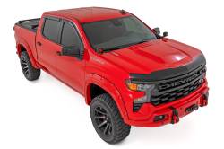 Rough Country Suspension Systems - Rough Country HP10010 Matte Black Hood Deflector Shield 19-26 Silverado 1500 - Image 3