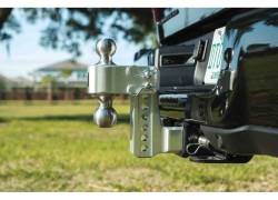 BulletProof Hitches - Bulletproof Hitches AL254S 2.5" Aluminum Medium Duty 4" Drop/Rise Ball Mount - Image 8