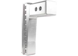 BulletProof Hitches - Bulletproof Hitches AL256S Aluminum 6" Drop/Rise Hitch 2.5" Shank w/SS Dual Ball - Image 4