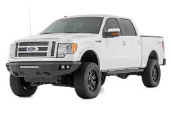 Rough Country Suspension Systems - Rough Country 41012A BA2 Side Step Bars for 09-14 Ford F150 Crew 2WD/4WD - Image 2