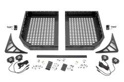 Rough Country Suspension Systems - Rough Country 96133 Rear Cargo Rack Tray-Black for Cfmoto/Uforce U10 Pro - Image 1