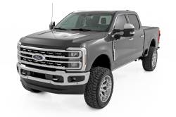 Rough Country Suspension Systems - Rough Country HP30011 Hood Deflector Shield-Matte Black for 23-26 F250/F350 SD - Image 2