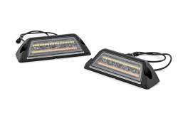Rough Country Suspension Systems - Rough Country 70119 Black Series 6" LED Angled Light Pods Flood White/Amber - Image 2