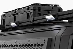 Rough Country Suspension Systems - Rough Country 70119 Black Series 6" LED Angled Light Pods Flood White/Amber - Image 6