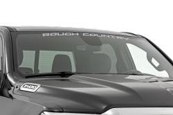 Rough Country Suspension Systems - Rough Country 4166SR Decal 3.6" x 35" Silver - Image 1