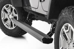 Rough Country Suspension Systems - Rough Country ESR610330 Power Running Boards for 07-18 Jeep Wrangler JK 4dr - Image 1