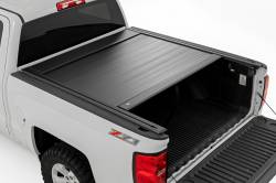Rough Country Suspension Systems - Rough Country 53214550 Manual Retractable Bed Cover 14-18 Silver/Sra 1500 5.9' - Image 2