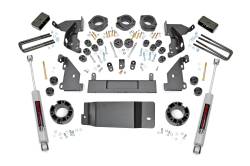 Rough Country Suspension Systems - Rough Country 293.20 4.75" Suspension/Body Lift 14-15 Silverado/Sierra 1500 4WD - Image 1
