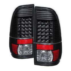 Spyder Auto - xTune Auto 9027680 Black/Clear LED Taillights 08-16 Ford F250/F350/450 Superduty - Image 1