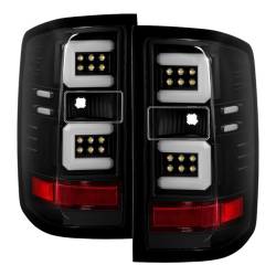 Spyder Auto - Spyder Auto 5085863 LED Taillights Black for 16-18 Silverado 1500/2500/3500 - Image 1