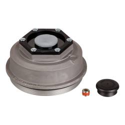 CURT - CURT 85373829 Dust Cap w/Rubber Plug O-Ring 4" Dia 10000-16000-lb. Axles - Image 1