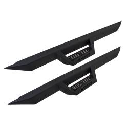 Raptor Series - Raptor RTS46JP RT Black Textured Steel Drop Steps for 07-18 Jeep Wrangler JK 2DR - Image 1