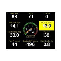 Holley EFI - Holley EFI 553-108 3.5" LCD Touch Screen Digital Dash Display - Image 10