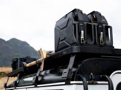 Front Runner - Front Runner Outfitters Roof Rack Double Jerry Can Mount Black JCHO014 - Image 5