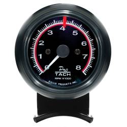 Equus - Equus E6086 Gauge Tachometer 2 1/2" 8k RPM Blk Dial Blk Case 6000 Series - Image 1
