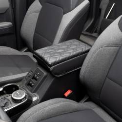 IAG Performance - IAG Performance IAG-ACC-F3081 I-Line Arm Rest Cover Black Leather Arrow Grid Pat - Image 1
