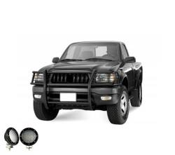 Black Horse Off Road - Black Horse 17TO23MA-PLFB Black Grille Guard w/LED for 01-04 Toyota Tacoma - Image 2