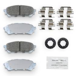 NRS Brakes - NRS Brakes NS1004 Rear Disc Brake Pad Set for Saab & Subaru - Image 1