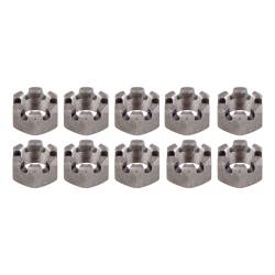 CURT - CURT 2025027770 6-Slot Castle Spindle Nut for 10000lb Axles 1.5"-12 10Pc - Image 1