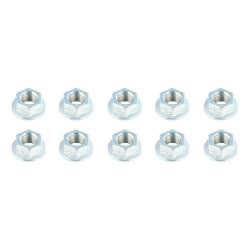 CURT - CURT 2025047566 Trailer Suspension Hex Flange Nut 1/2"-20 Thread Size 10Pk - Image 1
