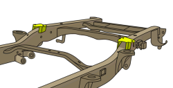 Rust Buster Frameworks - Rust Buster RB7034 Bed 4x4 Forward Bed Mount for 09-14 F150 Regular Cab 8.0' - Image 9