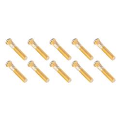CURT - CURT 2025027411 Axle Wheel Stud 0.689" Knurl 5/8"-18 3-7/16" Shoulder 10Pc - Image 1