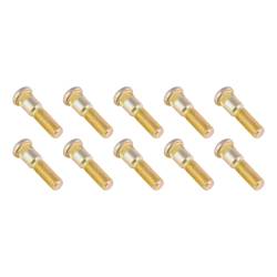 CURT - CURT 2025027414 Axle Wheel Stud 0.689" Knurl 9/16"-18 2-5/16" Shoulder 10Pc - Image 1