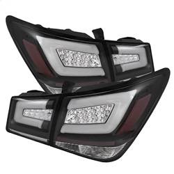Spyder Auto - Spyder Auto 5076595 Light Bar LED Tail Lights Black for 11-15 Chevy Cruze - Image 1