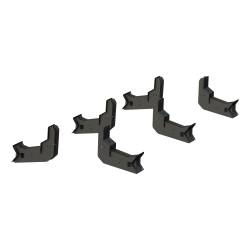 ARIES - ARIES 3025160 ActionTrac Mounting Brackets Black Steel 650lb Capacity - Image 1