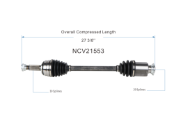 GSP - GSP NCV21553 Front Right CV Axle Assembly for Acura/Honda - Image 6