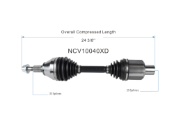 GSP - GSP NCV10040XD Front Axle Assembly for Jeep/RAM 4WD - Image 6