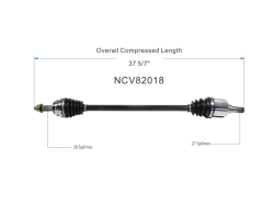 GSP - GSP NCV82018 Front Right CV Axle Assembly for Dodge/Jeep 2.0 - Image 6