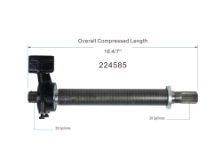 GSP - GSP NEX37003 Front Right CV Intermediate Shaft for Hyundai/Kia 2.4 FWD - Image 6