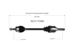 GSP - GSP NCV11088 Right Rear CV Axle Assembly - Image 6