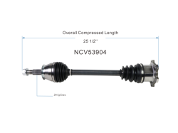GSP - GSP NCV53904 CV Axle Assembly for Infiniti/Nissan - Image 6