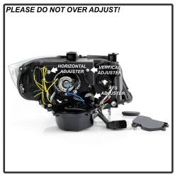 Spyder Auto - Spyder Auto 5086488 Black Projector Headlights LED Turn Signal - Image 4