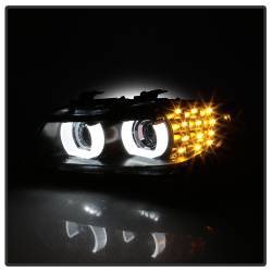 Spyder Auto - Spyder Auto 5086488 Black Projector Headlights LED Turn Signal - Image 5